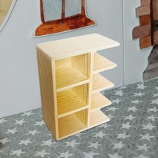 Mobili per casa delle bambole Soggiorno in miniatura Libreria per casa delle