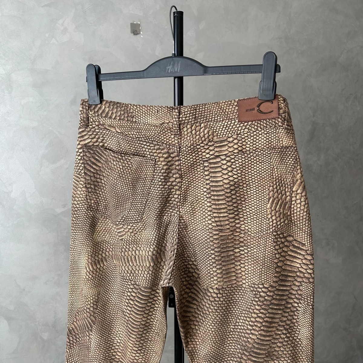 00s Just Cavalli Snakeskin Python Flared Pants 32 | eBay