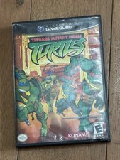 Teenage Mutant Ninja Turtles (Nintendo GameCube, 2003) No Manual Great!