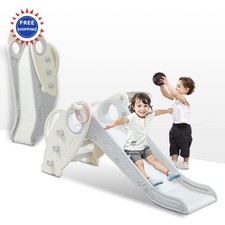 Onasti Kids Slide for Toddlers Age 1 3 Indoor Baby Plastic Slide Outdoor