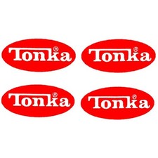 TONKA 1970-1973 TRUCK SELF ADHESIVE STICKERS SET 4 