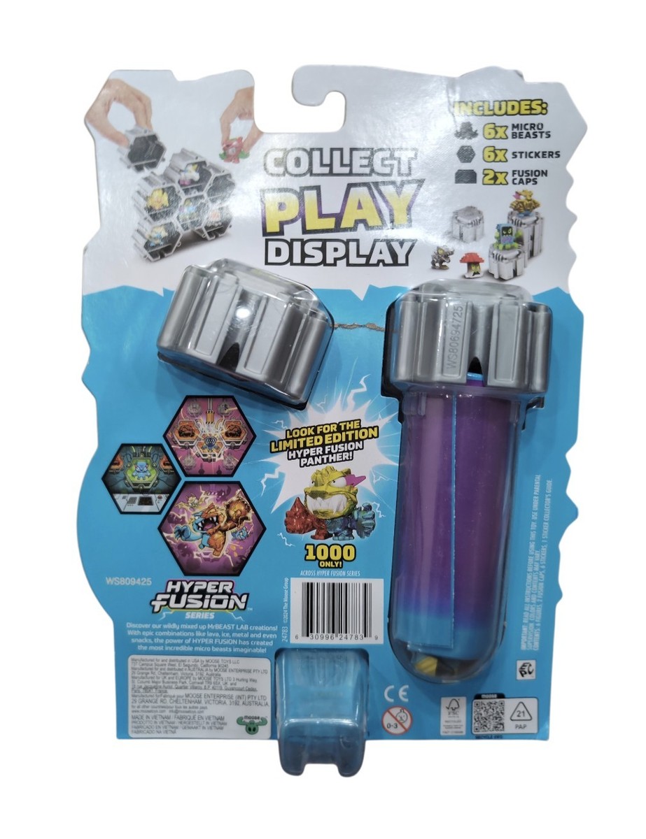 MrBeast Lab Swarms 6 Beasts Pack. Hyper Fusion Series. NEW IN
