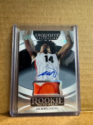 2025 Upper Deck Goodwin Champions Asa Newell Exquisite Auto Autograph Patch