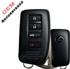 OEM UNLOCKED 2014-2020 LEXUS IS 350 SMART KEY REMOTE FOB HYQ14FBA 2020 AG