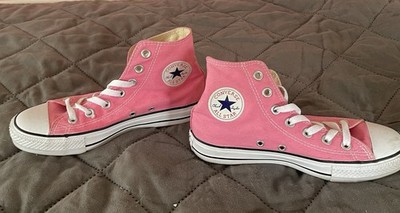 Converse Chuck Taylor All Star High Top Pink/White Lace-Up Sneakers M9006