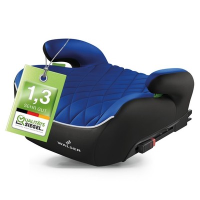 Kindersitzerhöhung Andy ISOFIX Premium Kindersitz ECE R 129 geprüft schwarz/blau