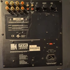 KEF PSW 2000 Subwoofer