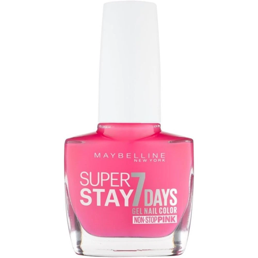 Maybelline SuperStay 7 Days Gel Nail Polish, 885 Pink Goes, 10 ml (PACK OF 2)