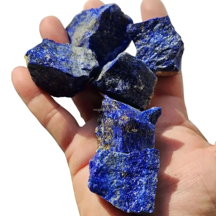 Natürlicher Lapislazuli Quarz Rohstein – Spiritueller Heilkristall - Bild 2 von 4
