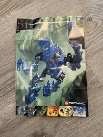 Vintage Lego Bionicle Gali 8533 With Instructions And Poster