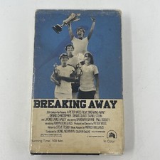 Breaking Away 1979 Betamax Dennis Christopher Dennis Quaid Beta Cassette