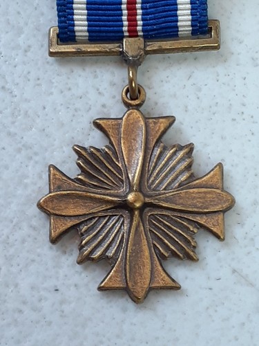 Vintage US Military Distinguished Flying Cross Medal Pin United States Original - Picture 3 of 5
