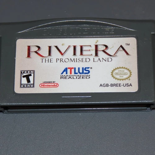 Riviera The Promised Land Gameboy Advance Video Game - GBA