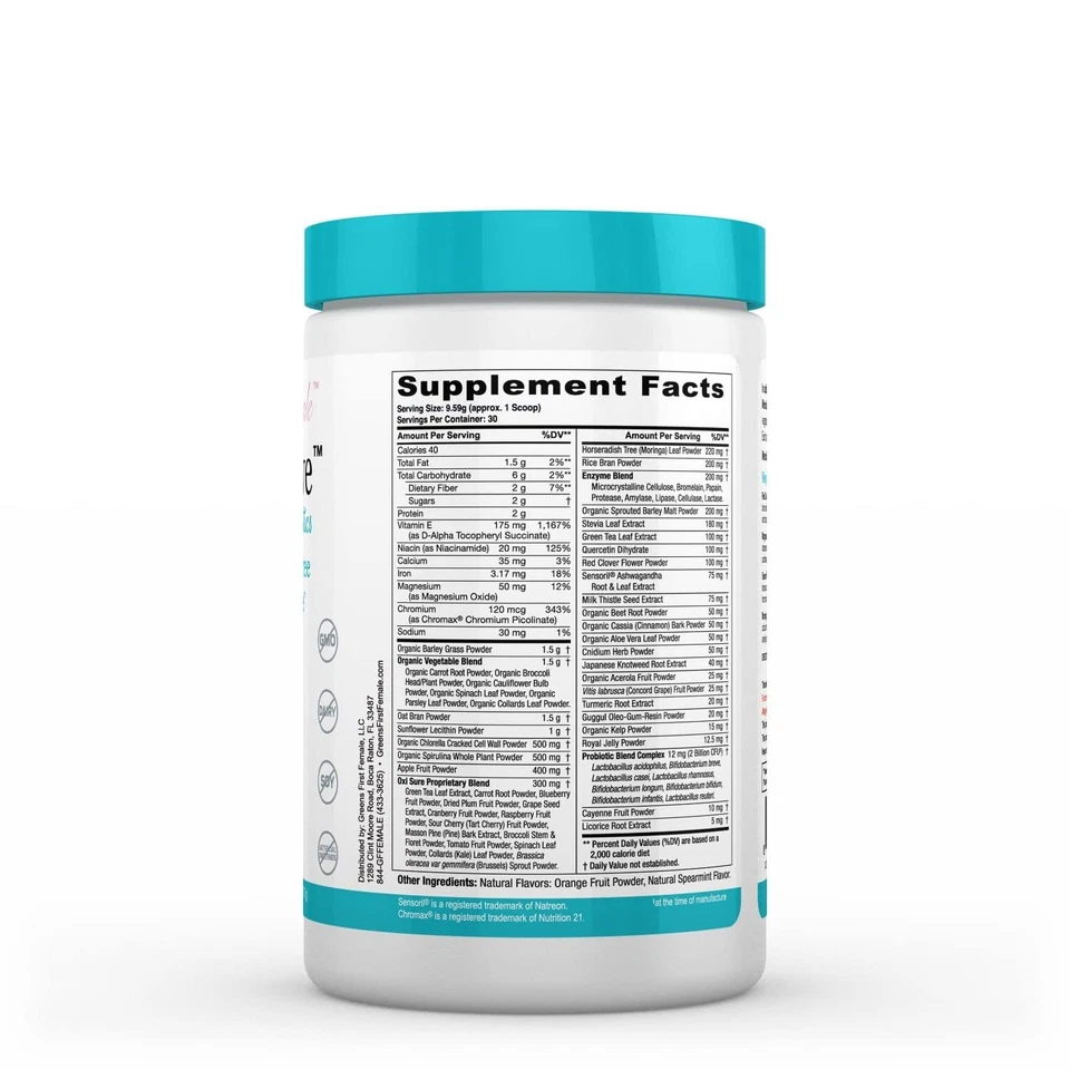 Greens First MenoSolve Plus Probiotics Powder - Natural Relief for Menopause ... - Image 2 of 4