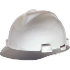 MSA Safety B2279012 MSA V-Gard & #174 Hard Hats, Front Brim, Staz-On & #174 Pin-
