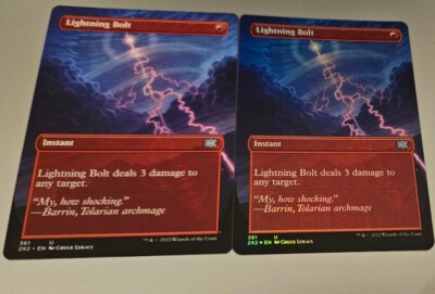 MTG Blitz randlose Folie und folienfreie Doppelmasters 2022 - 2X2 - NM+