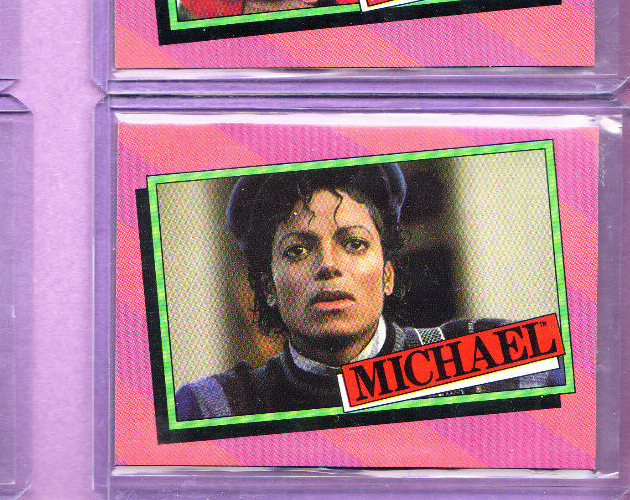 Michael Jackson-1984 Topps Trading Card-MJJ Prod.-#15-Licensed