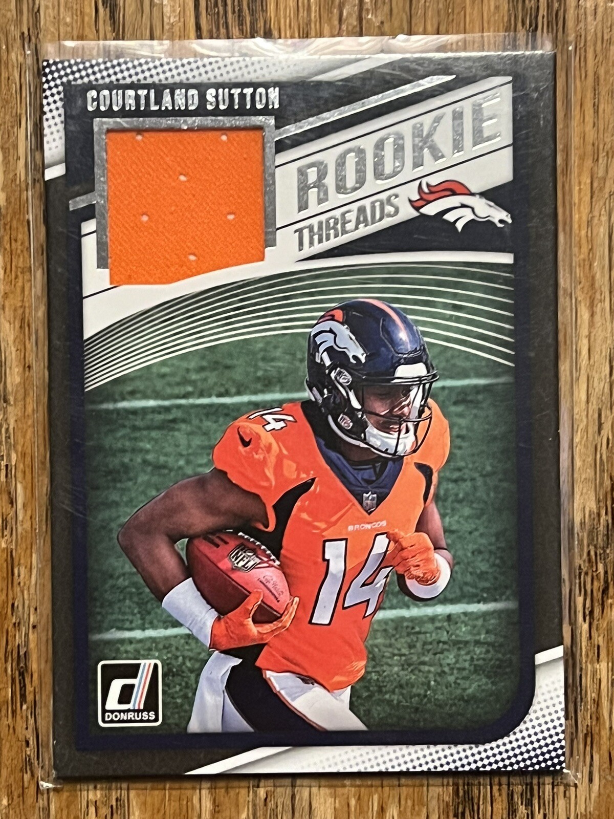 2018 Donruss Rookie Threads Courtland Sutton #12 Relic #Broncos #NFL #Denver