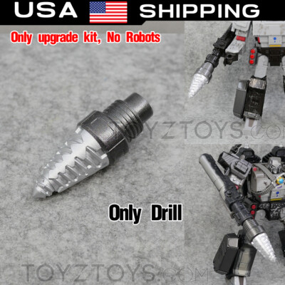 Drill- Upgrade Kit For Siege Megatr.. / NETFL Megatr.. IDW Miners Set Voyager