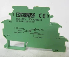 Phoenix Contact 5VDC Control Relay DEK-0V-5DC/24DC/3 Ord. 2941361
