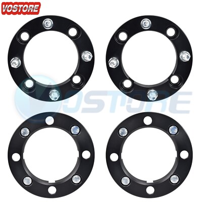 4PC 1'' 4x137 Black Wheel Spacers for Can-am Maverick X3 Pioneer 1000 2016-2022