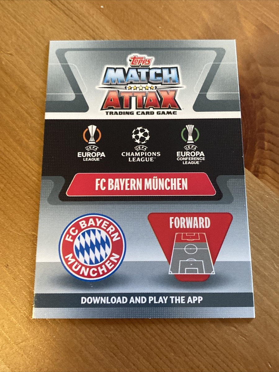2021-22 Match Attax 100 Club Robert Lewandowski #459 Bayern