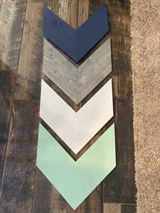 Custom Farmhouse Chevron Arrow Wall Decor Ebay
