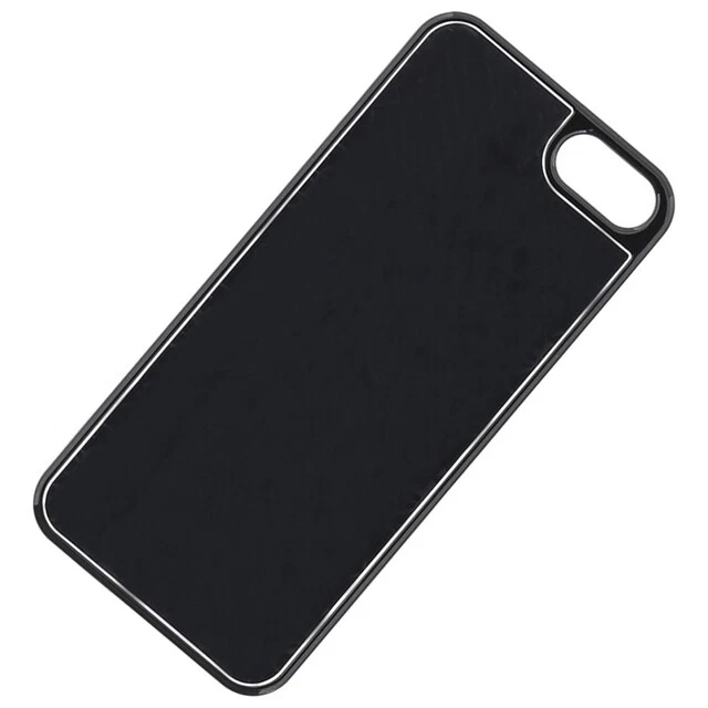 GUESS CUSTODIA ORIGINALE HARD BACK CASE COVER ALLUMINIO PER APPLE IPHONE 7 NERA - Immagine 3 di 4