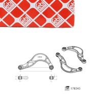 febi 178343 Querlenker RadaufhäNgung FüR Ford Galaxy II S-MAX I WA6 Hinten AußEn