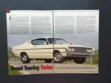 1970 Ford Torino - Original 4 Page Full Color Article
