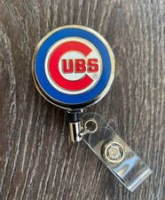 Chicago Cubs retractable badge reel