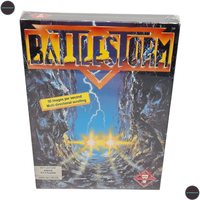 Battlestorm Commodore Amiga Spiel Big Box Titus Software 1990 Sealed New