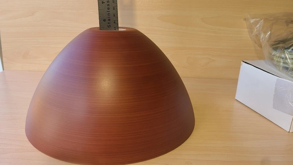 Besa Lighting 1JT-4201CH-SN Tessa Pendant Satin Nickel Cherry Glass - Image 3 of 4