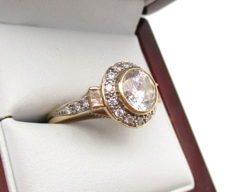 14K Yellow Gold Ring Size 7 [R295]