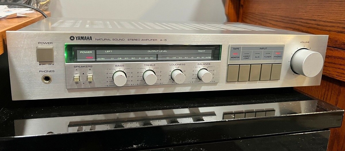 アンプ YAMAHA NATURALSOUNDSTEREOAMPLIFIER CA-RI Yamaha CA-R1 Stereo Integrated Amplifier Vintage Audio