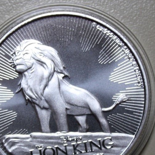 Niue 2 Dollars 2019 Silber 1 Oz #F7188 "The Lion King™" ST-BU "25. Jubiläum" - Zdjęcie 2 z 7