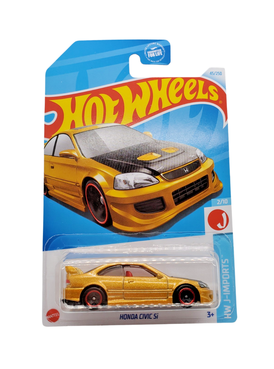 2024 Hot Wheels Honda Civic Si #45 Metalflake Gold JDM - VHTF | eBay