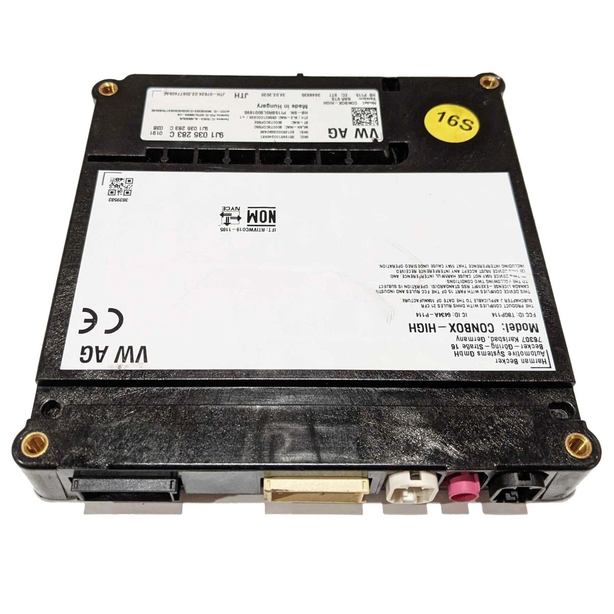 OEM Emergency Call Communication Control Unit Porsche Taycan 20-23 