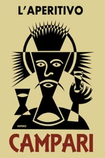 Bar Campari Aperitf Aperitivo Art Deco Vintage Poster Repro FREE S/H in USA
