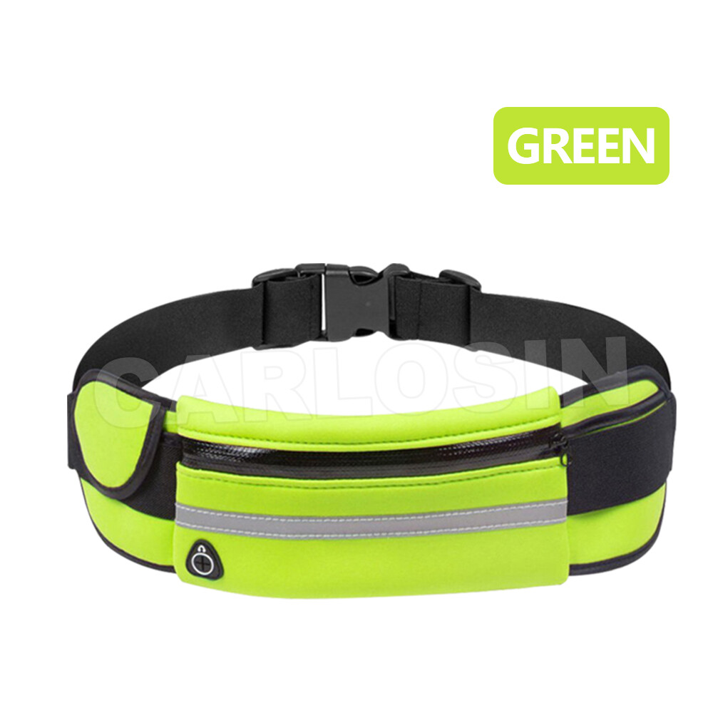 Waterproof Running Bum Bag Fanny Pack Waist Belt Money Wallet Zip Pouch