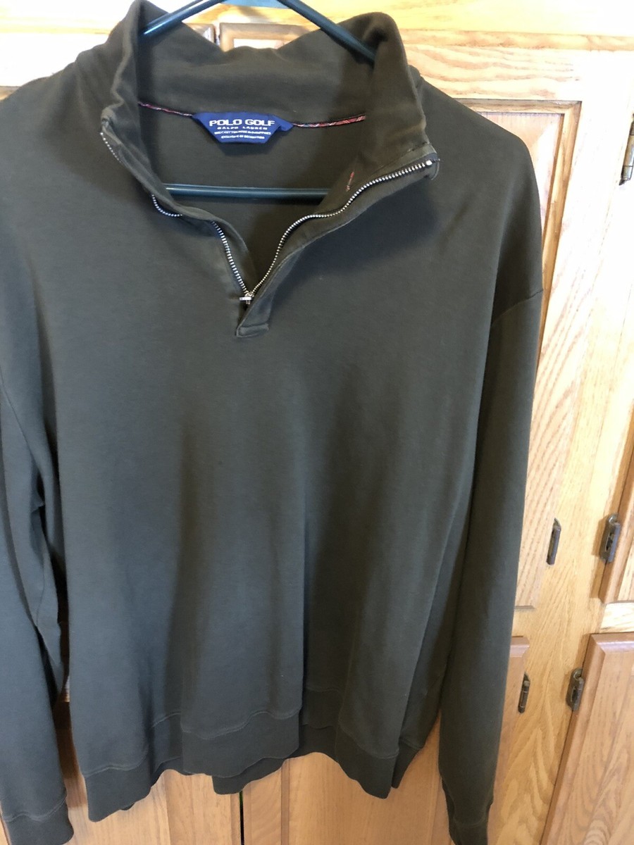 Men's Lg Ralph Lauren Polo Golf Quarter Zip | eBay