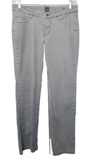 JAG Gray Denim Low Rise Slim Leg Jeans Size 10