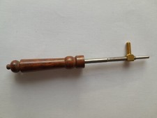 VIOLIN BOW SCREW, SNAKEWOOD LETTERWOOD, BAROQUE STYLE, UK SELLER