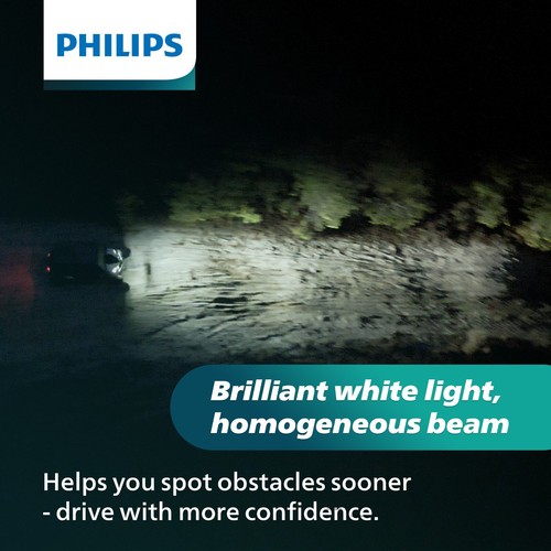 Philips UltinonSport LED White H3C Two Bulbs Fog Light Replacement Upgrade Lamp - Picture 17 of 20