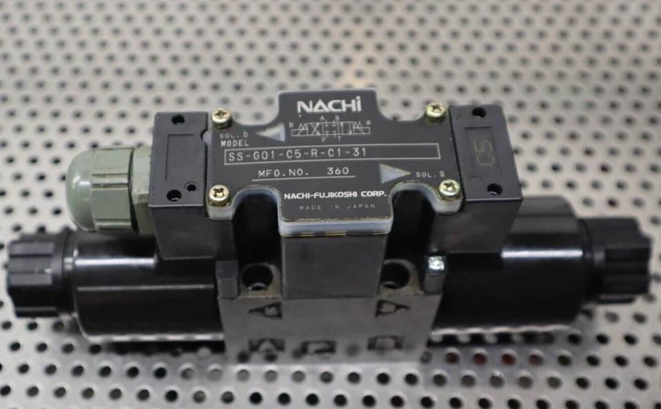 Electroválvula NACHI SS-G01-C5-R-C1-31 usada con garantía ver todas las fotos Foto 3 de 4