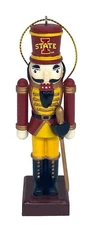 Iowa State Cyclones 4” Nutcracker Christmas Ornament by The Memory Company-New