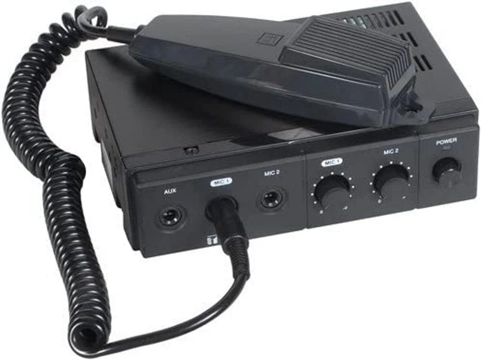 TOA Electronics CA-115 15 Watt Car Amplifier/Mixer with Microphone - Image 2 of 2