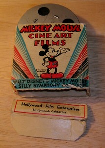 DISNEY 1930's ? MICKEY MOUSE FILM IN BOX MICKEY AND THE GORILLA probably 16mm