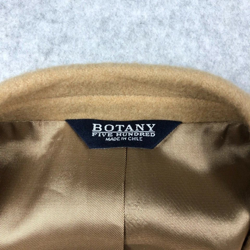 Chaqueta Blazer Hombre Botany 500 | 100% Cabello Camel Completamente Forrada Talla 42 Larga Tostada Foto 4 de 4