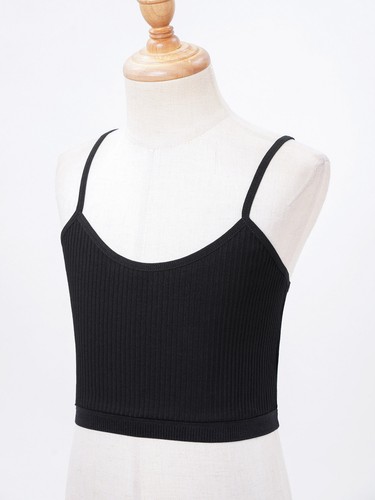 Kids Girls Cutout Back Stylish Dance Crop Top Skin-friendly Sequins Fashionable - Picture 74 of 75